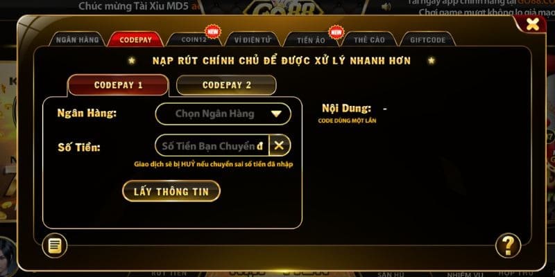 Các bước giao dịch cơ bản tại cổng game chúng tôi hiện nay