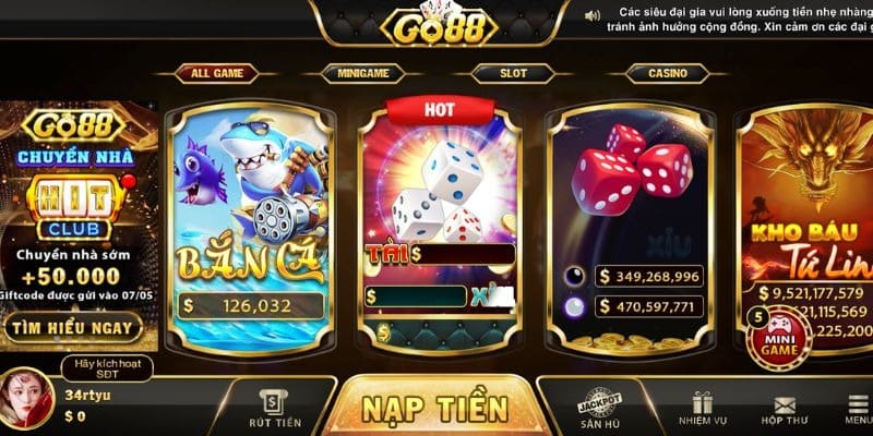 Những tựa game cá cược khác hiện hữu tại cổng game chúng tôi